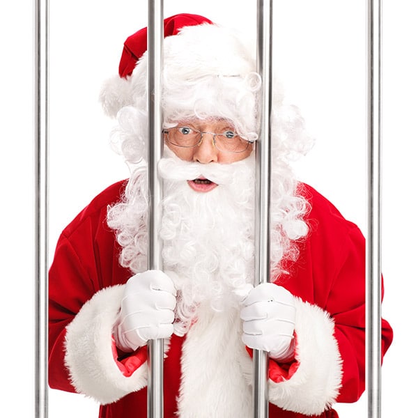 Hilfe, der Weihnachtsmann wurde entführt Weihnachtsfeier